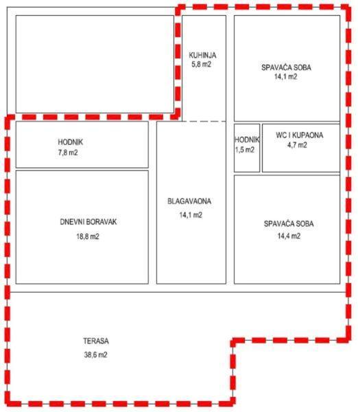Apartman Branka 3 Crikvenica Kültér fotó